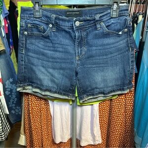 Banana Republic Dark Blue Denim Shorts